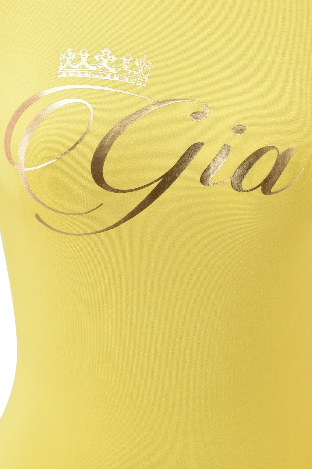 BLARE FORM TEE - YELLOW GOLD FOIL