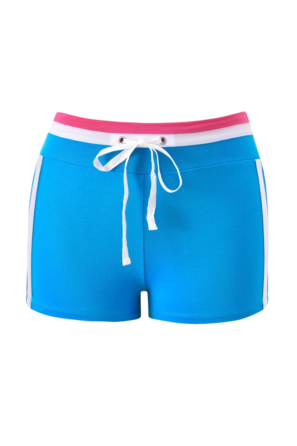 BLARE STRIPED SHORT - SKY BLUE