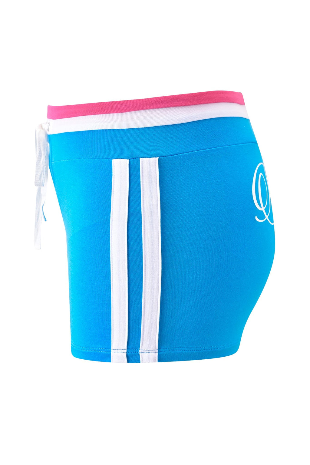 BLARE STRIPED SHORT - SKY BLUE