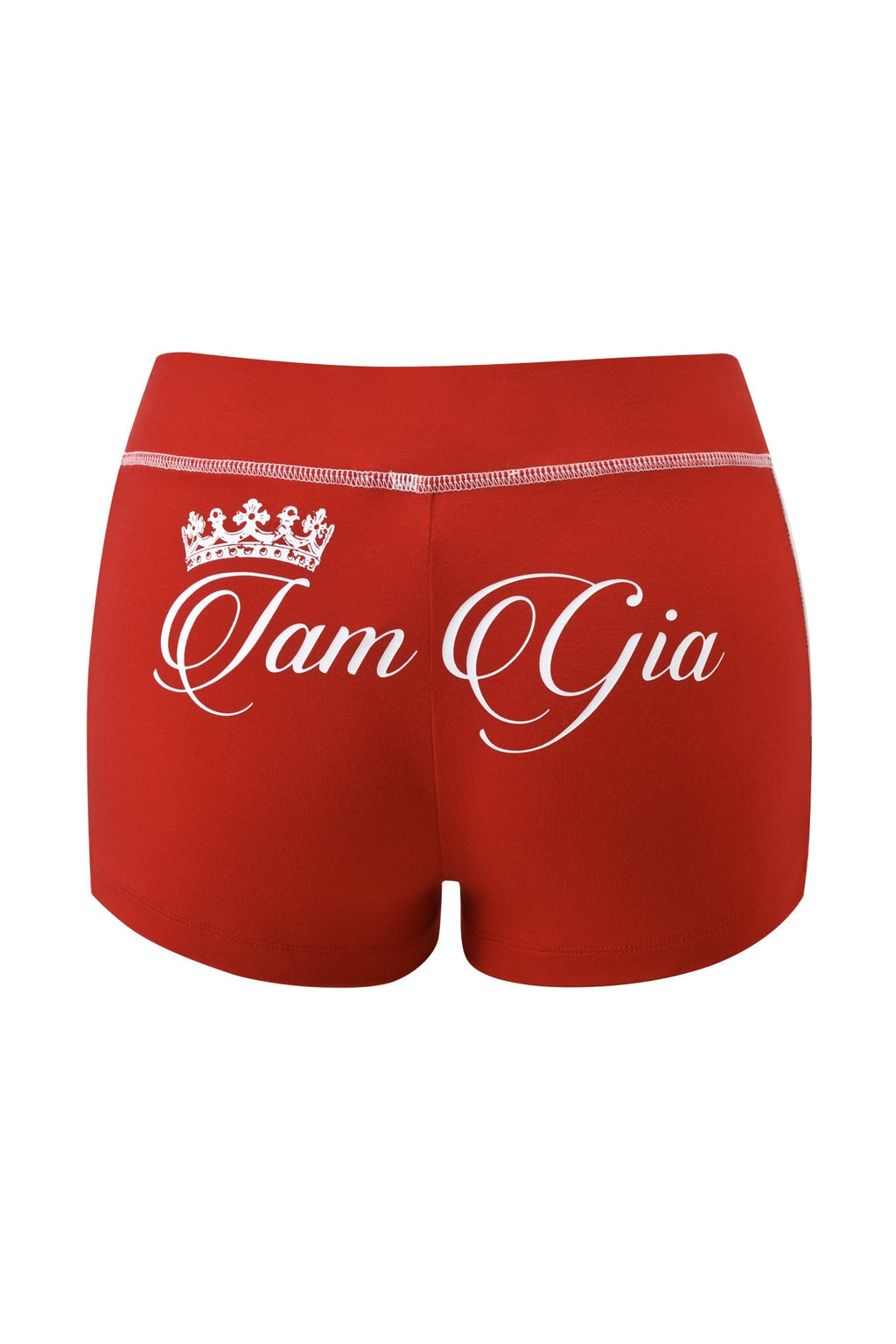 BLARE PANELLED SHORT - RED