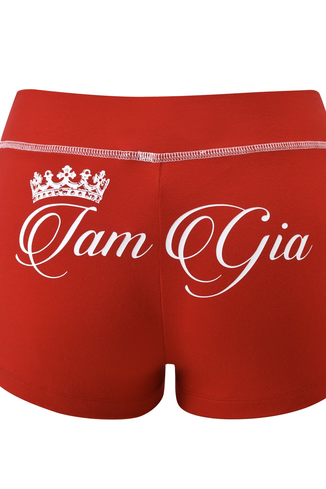 BLARE PANELLED SHORT - RED