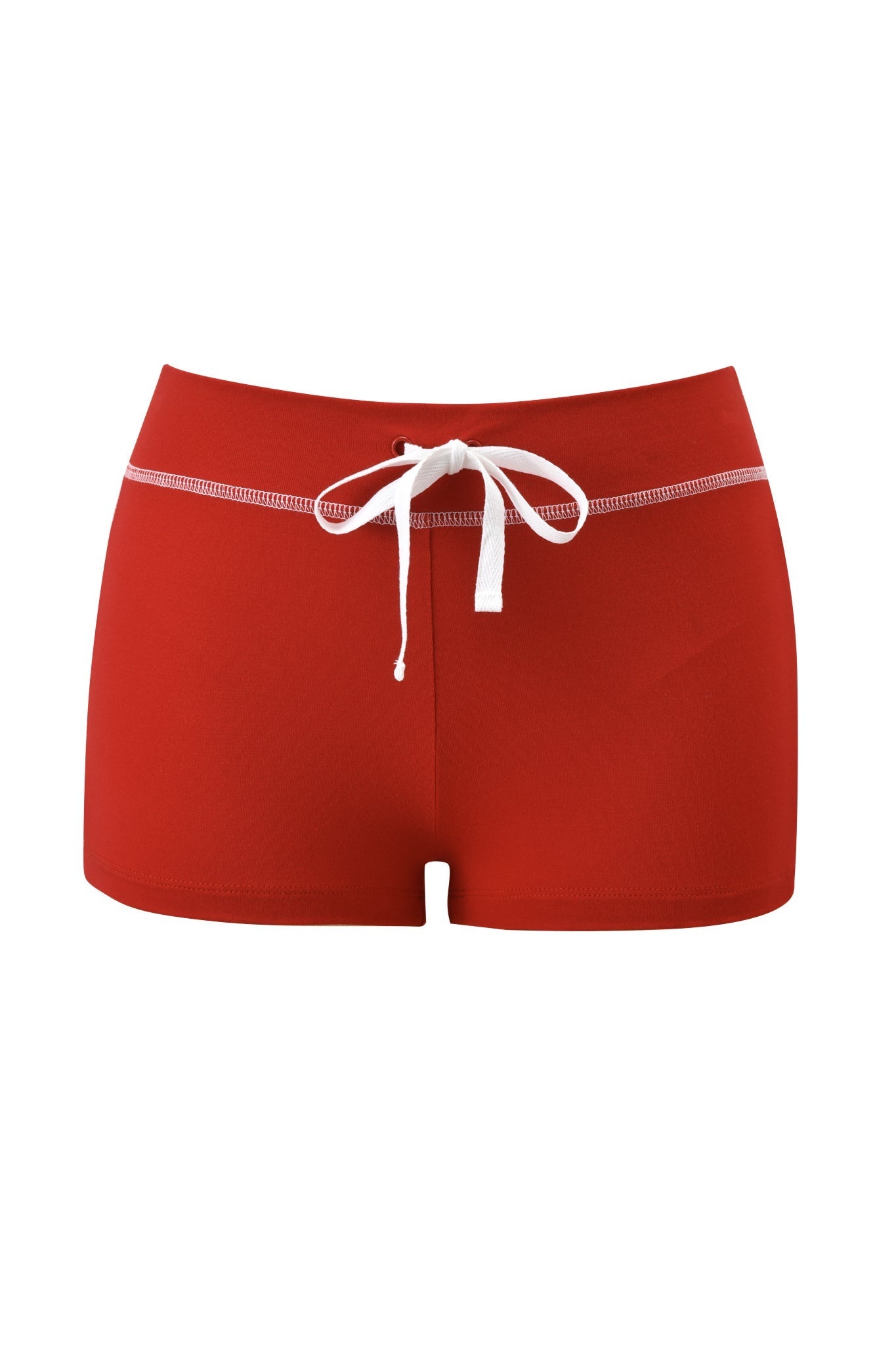 BLARE PANELLED SHORT - RED
