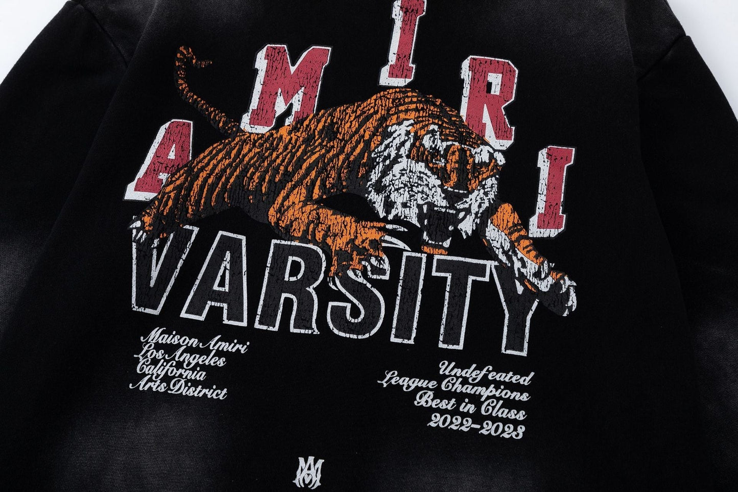 Amiri Fashion hoodie Thickening