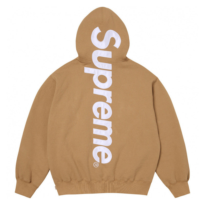 FW23 WEEK8 SATIN APPLIQUE HOODIE