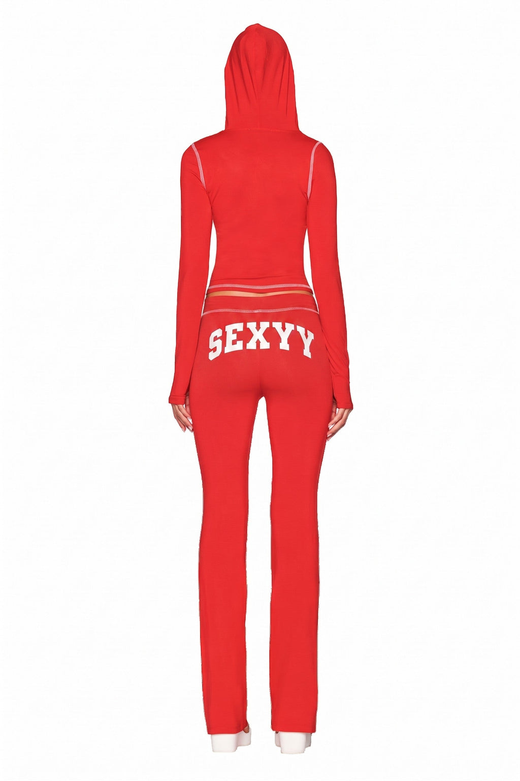 I.AM.GIA X SEXYY RED BLARE HOODIE - RED