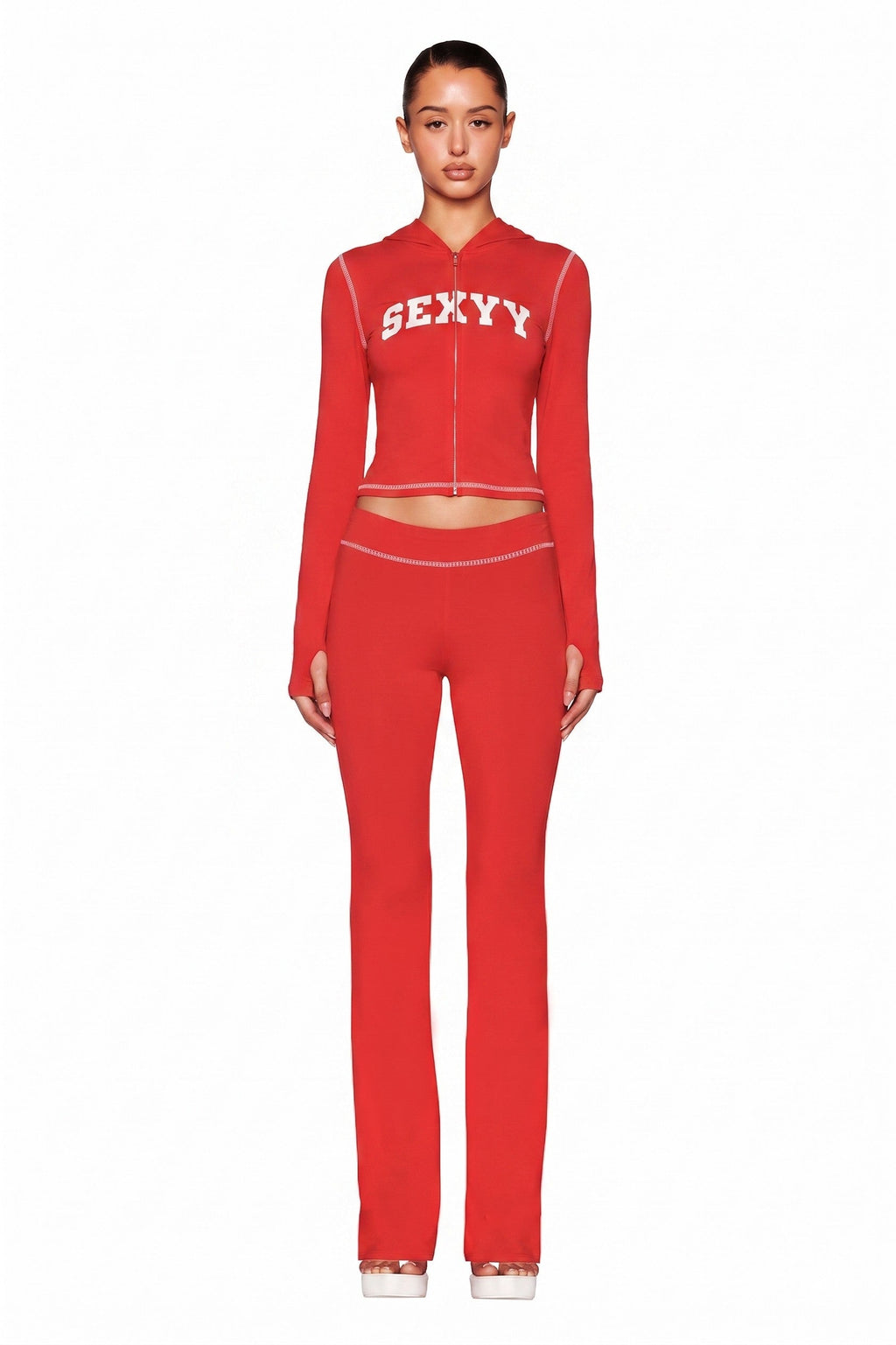 I.AM.GIA X SEXYY RED BLARE TRACKPANT - RED