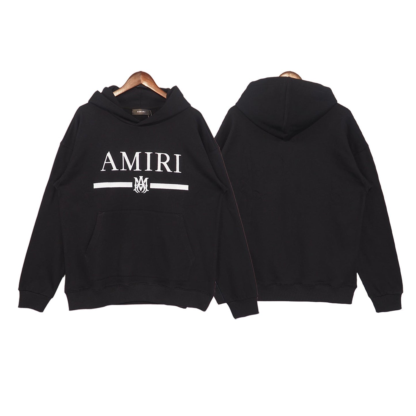 Amiri Fashion Hoodie Black