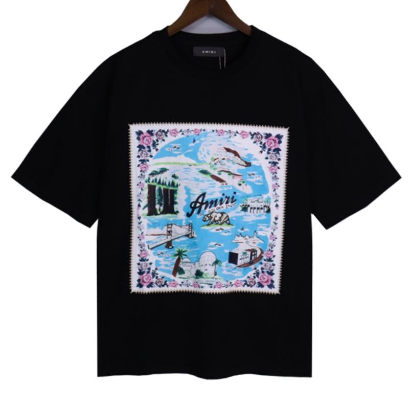 AMIRI Eden Rock Logo-Print Cotton-Jersey T-Shirts