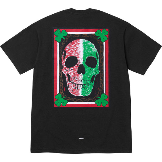 Supreme 26SS Mike Kelley Banner Tee — Black / White