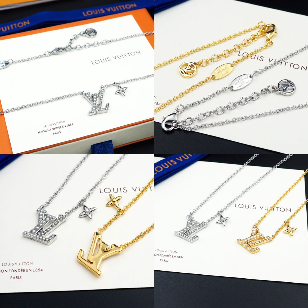 18K Gold Louis Vuitton Iconic Pearls Necklace