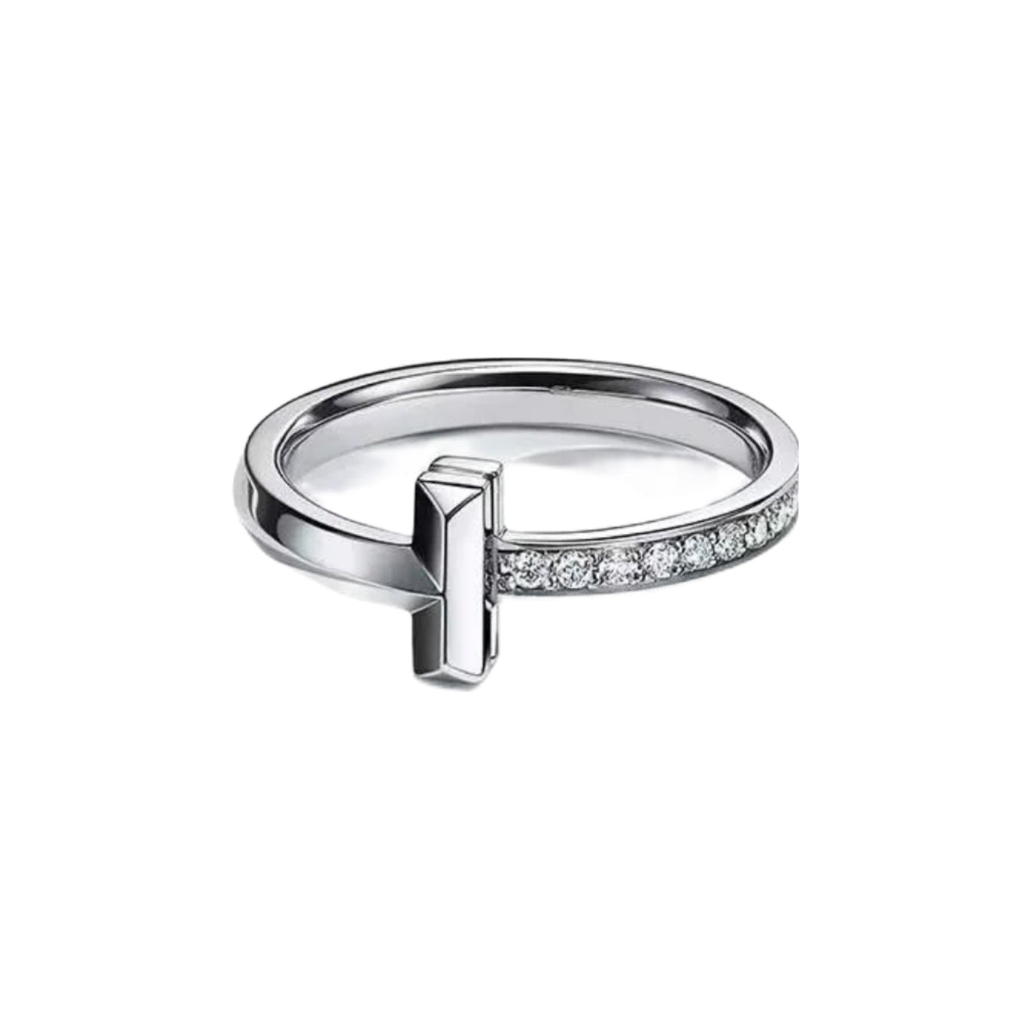 18K Tiffany T1 Diamond Ring