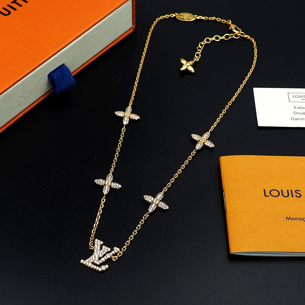 18K Gold Louis Vuitton Iconic Trésor Necklace