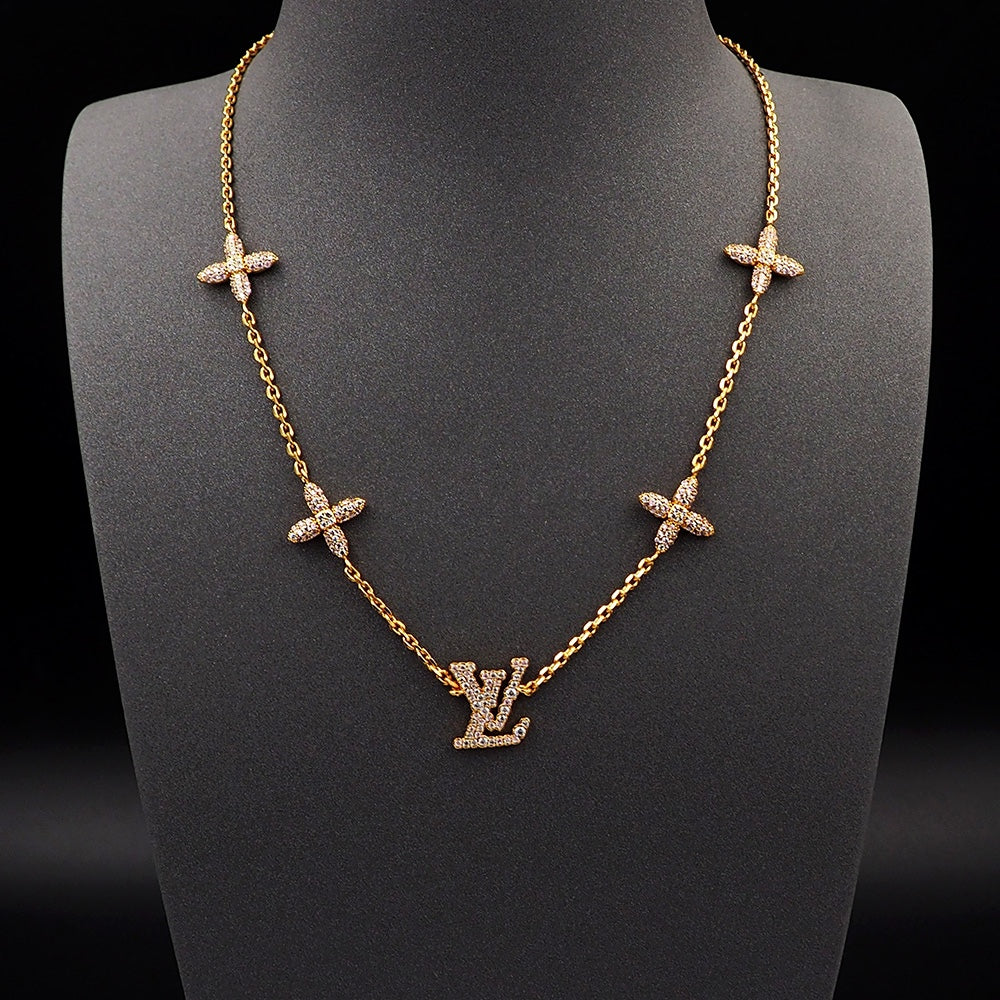 18K Gold Louis Vuitton Iconic Trésor Necklace