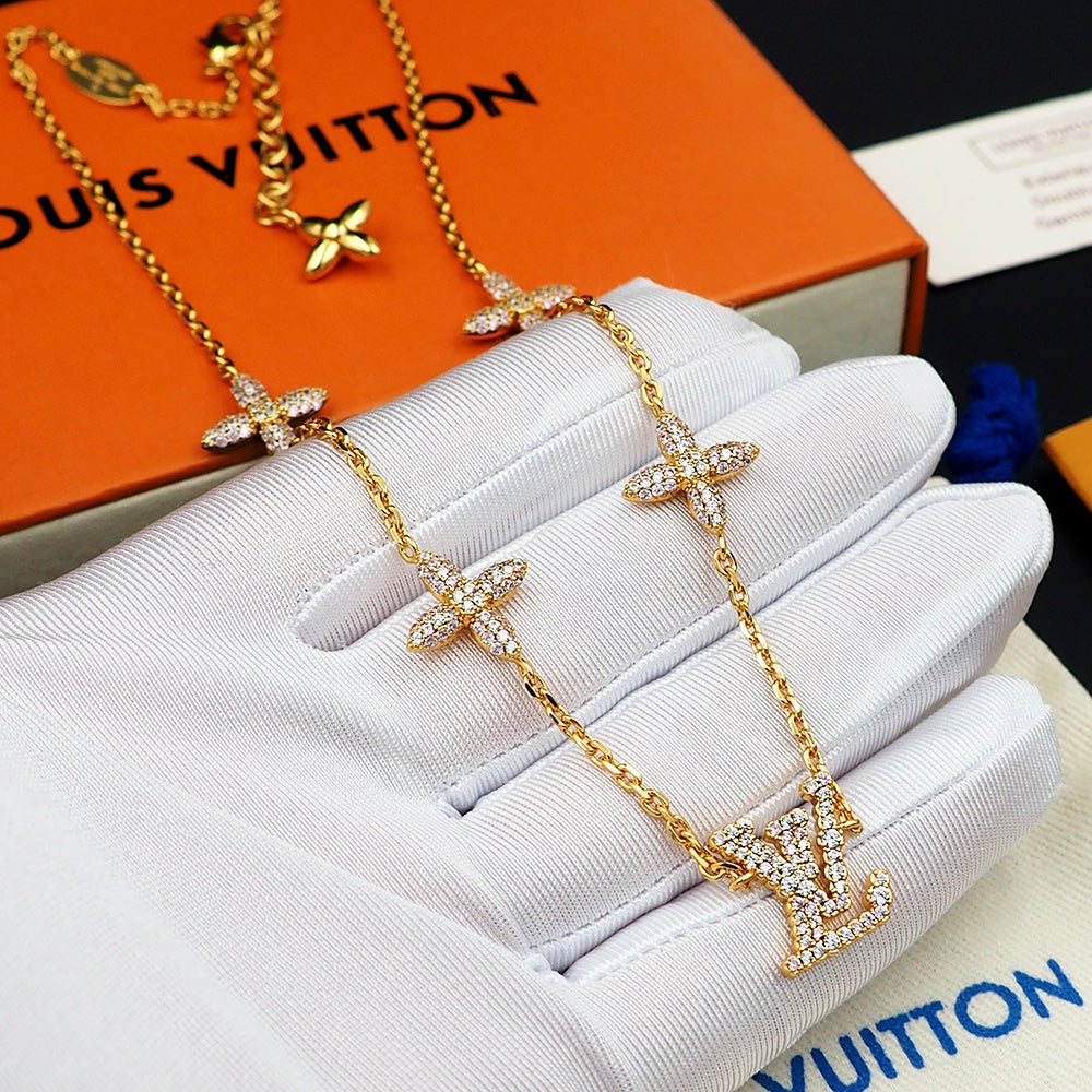 18K Gold Louis Vuitton Iconic Trésor Necklace